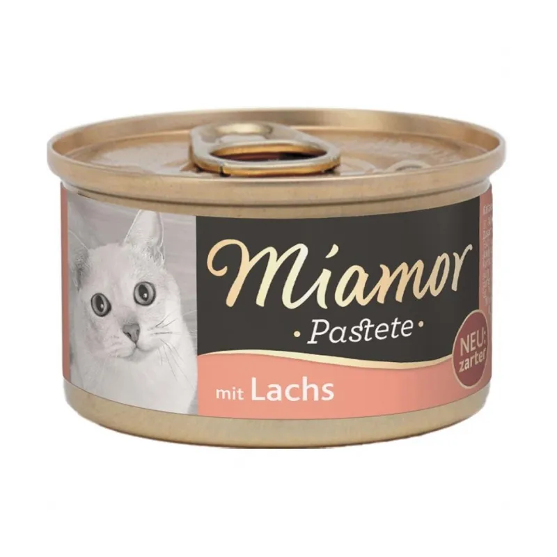 Katzen Nassfutter Miamor Pastete Lachs 85g jetzt online