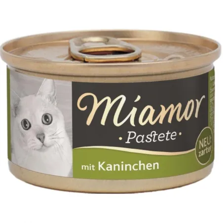 Katzen Nassfutter Miamor Pastete Kaninchen 85g jetzt online