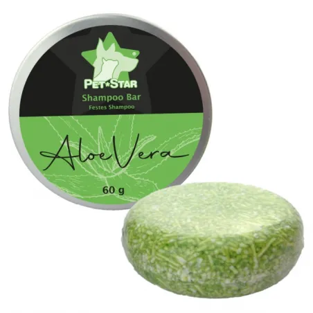 Fellpflege Pet-Star Shampoo Bar Aloe Vera - 60g jetzt online