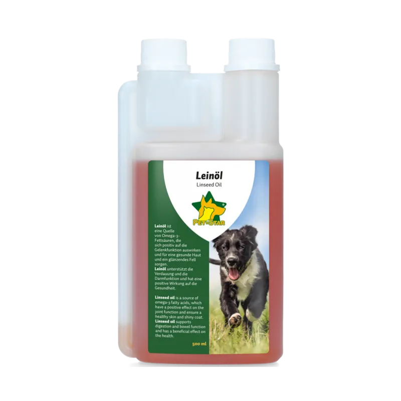 Hundewelt Pet-Star Leinöl 500ml jetzt online