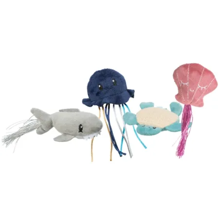 Katzenspielzeug Trixie Katzenspielzeug Meerestiere jetzt online