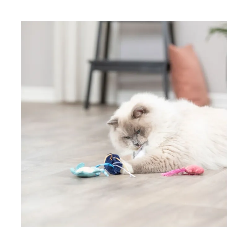 Katzenspielzeug Trixie Katzenspielzeug Meerestiere jetzt online