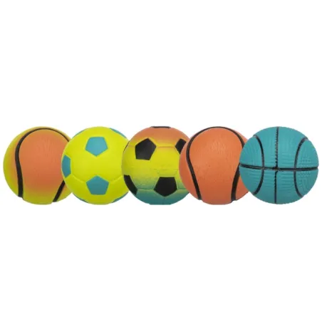 Hundespielzeug & Sport Trixie Neonball aus Moosgummi - schwimmt, ø...