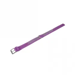 Halsbänder Karlie Buffalo Strass-Halsband - Violett - 3-reihig,...