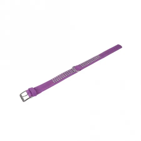 Halsbänder Karlie Buffalo Strass-Halsband - Violett - 3-reihig,...