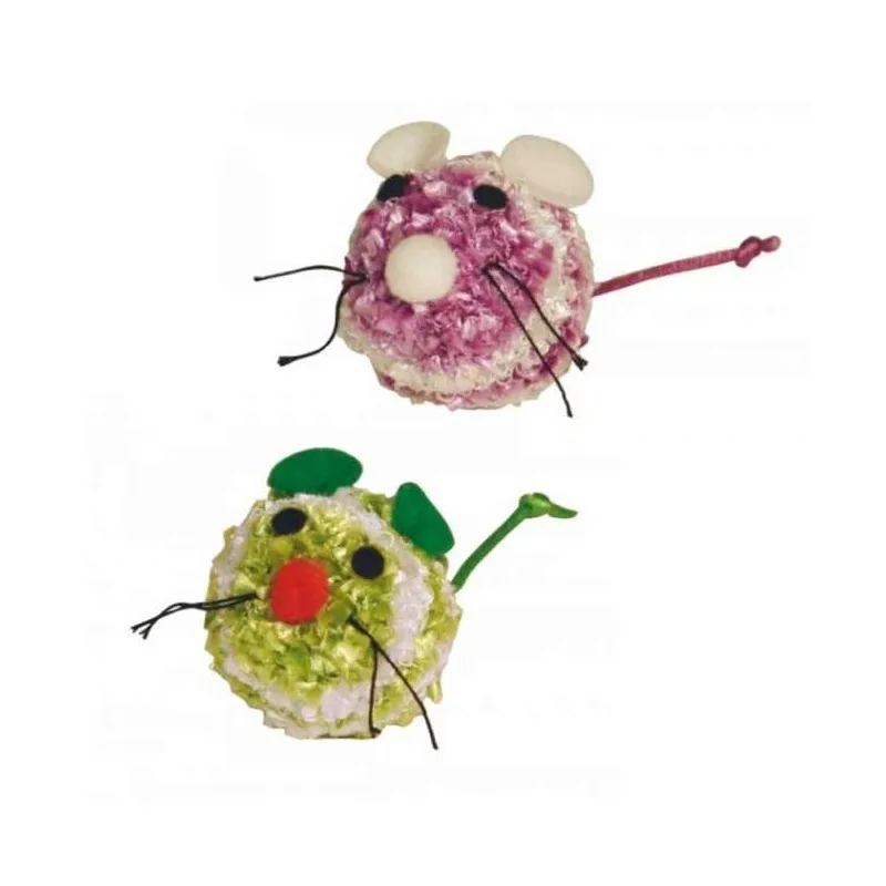 Katzenspielzeug Kerbl Wollmäuse - 2 Stück jetzt online