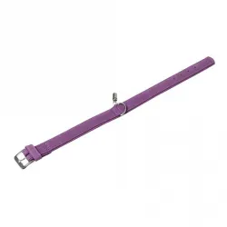 Halsbänder Karlie Halsband Buffalo aus Kalbsleder - Lila - 55...