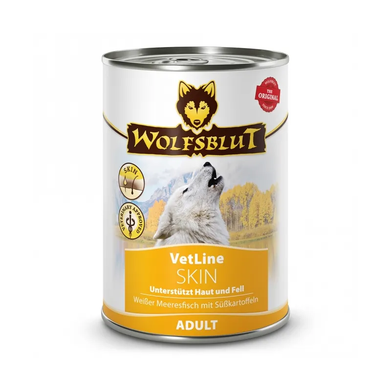 Wolfsblut Wolfsblut Dose VetLine Skin & Coat 395g jetzt online