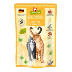 Katzen Nassfutter GranataPet Delicatessen Pouch Huhn PUR 85 g...