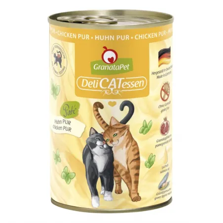 Katzen Nassfutter GranataPet Delicatessen Dose Huhn PUR - 400 g...