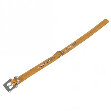 Halsbänder Karlie Buffalo Strass-Halsband - Hellbraun - 1-reihig,...