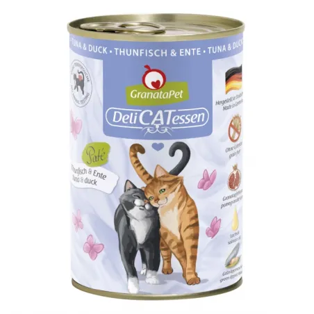 Katzen Nassfutter GranataPet Delicatessen Dose Thunfisch & Ente -...