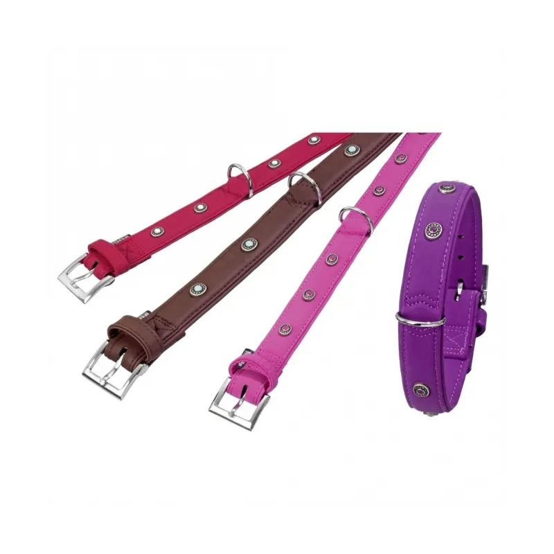 Halsbänder Karlie Art Buffalo Deco Halsband - Rot - 65cm / 40mm...
