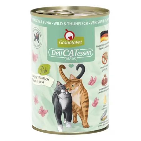 Katzen Nassfutter GranataPet Delicatessen Dose Wild & Thunfisch -...