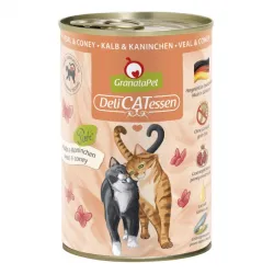 Katzen Nassfutter GranataPet Delicatessen Dose Kalb & Kaninchen -...
