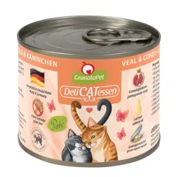 Katzen Nassfutter GranataPet Delicatessen Dose Kalb & Kaninchen -...
