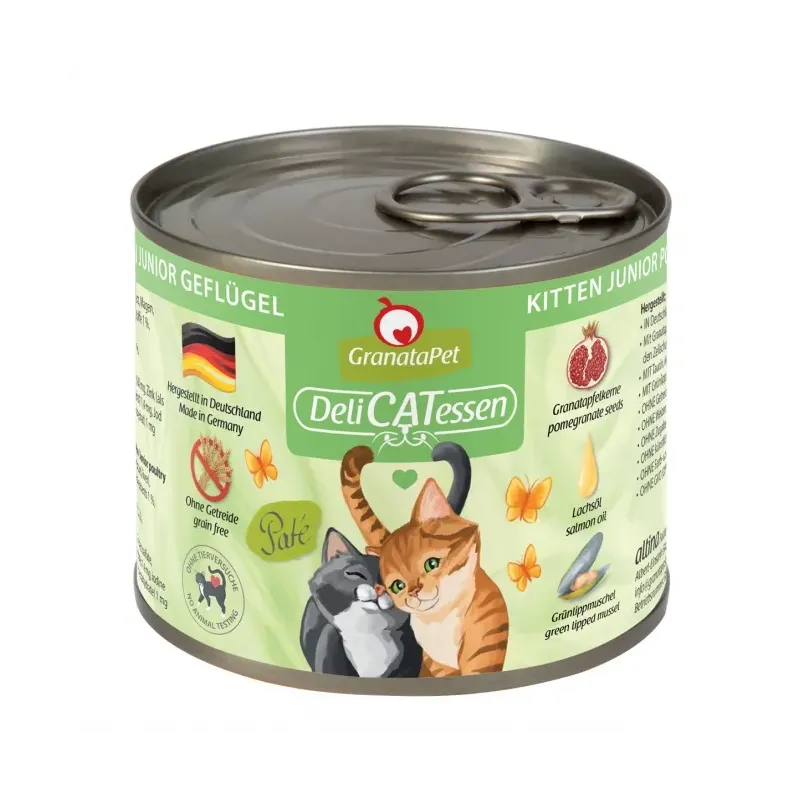 Katzen Nassfutter GranataPet Delicatessen Dose Kitten Geflügel...