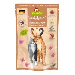 Katzen Nassfutter GranataPet Delicatessen Pouch Truthahn & Fasan...