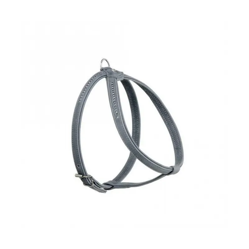 Halsbänder & Leinen Karlie Buffalo Denim Strass Geschirr - Stahl -...