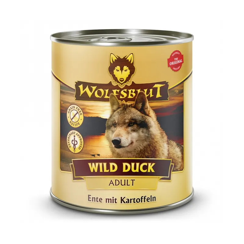 Hunde-Nassfutter Wolfsblut Dose Wild Duck 800g jetzt online