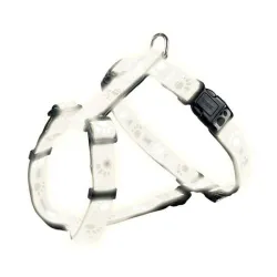 Halsbänder & Leinen Trixie Geschirr Silver Reflect - Pfotenmotiv -...