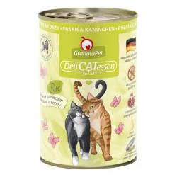 Katzen Nassfutter GranataPet Delicatessen Dose Fasan & Kaninchen -...