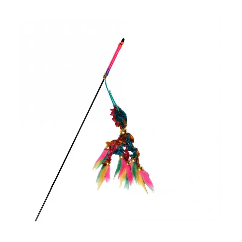 Katzenspielzeug Karlie Flamingo Katzenangel mit Samtrute jetzt online