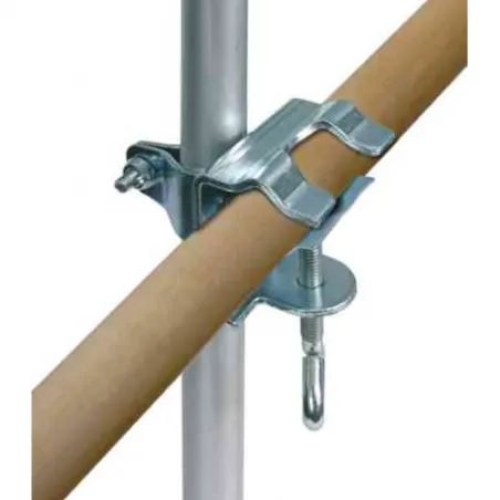 Balkon & Garten Trixie Netz-Geländer-Klemme mit Teleskopstange,...