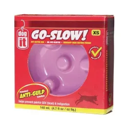Hundenäpfe & Tränken DOGIT Go-Slow Anti-Schling-Napf Rosa 140 ml...
