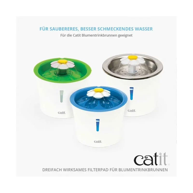 Katzennäpfe & Tränken Catit Triple Action Filter rahmenlos - 6...