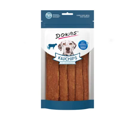 Hundesnacks Dokas Dog Snack Kauchips mit Entenbrust 175g jetzt online