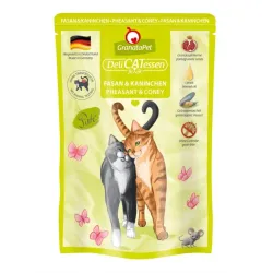 Katzen Nassfutter GranataPet Delicatessen Pouch Fasan & Kaninchen...