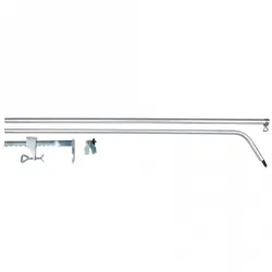 Balkon & Garten Trixie Netz-Mauer-Klemme mit Teleskopstange, 1-2m...