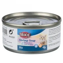 Katzensnacks Trixie Soup mit Huhn & Shrimps - 80g jetzt online