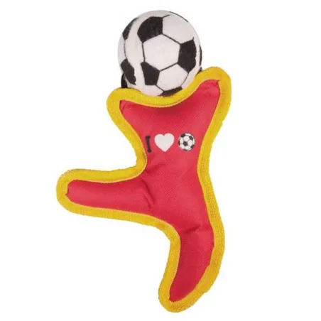 Hundespielzeug & Sport Karlie Flamingo Fußballfigur aus Nylon -...