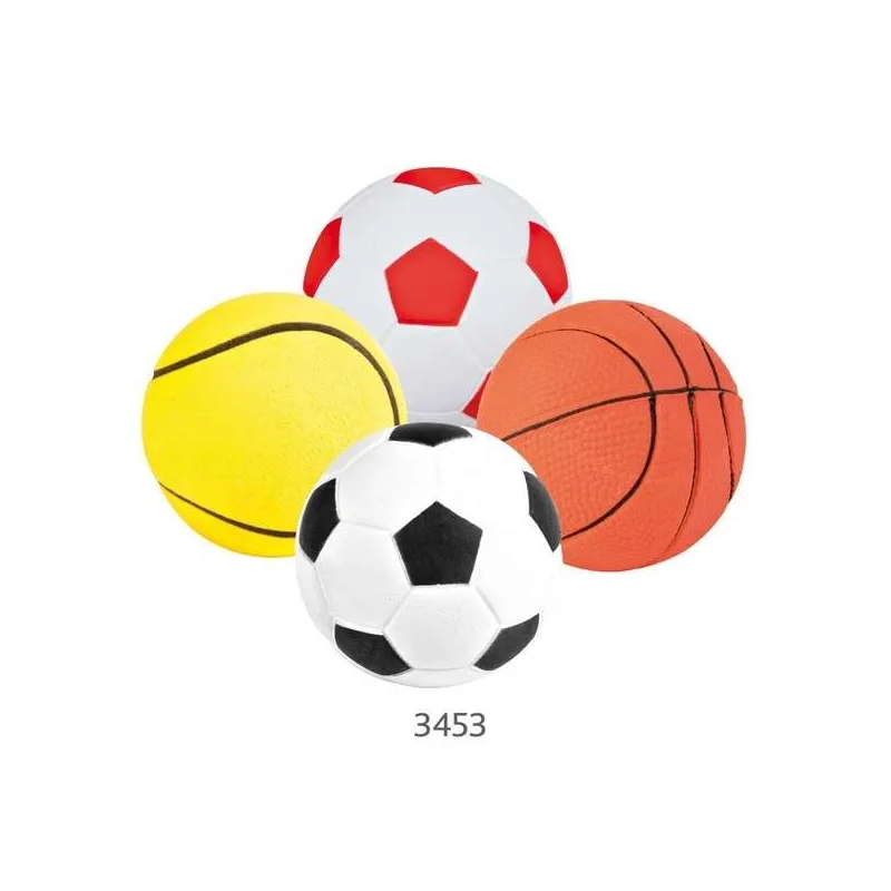 Hundespielzeug & Sport Trixie Moosgummiball - 6 cm, schwimmfähig...