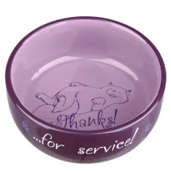Katzennäpfe & Tränken Trixie Keramiknapf Thanks for service! jetzt...