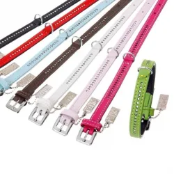 Halsbänder Karlie Vintage Strass-Halsband 1-reihig - Braun, 24 cm...