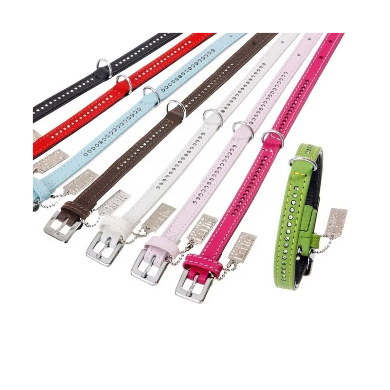 Halsbänder Karlie Vintage Strass-Halsband 1-reihig - Braun, 24 cm...