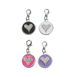 Halsbänder & Leinen Trixie Schmuckanhänger Kreis mit Strassherz...