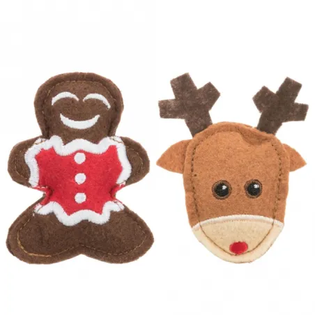 Katzenwelt Trixie Xmas Set Elch und Lebkuchenmann jetzt online