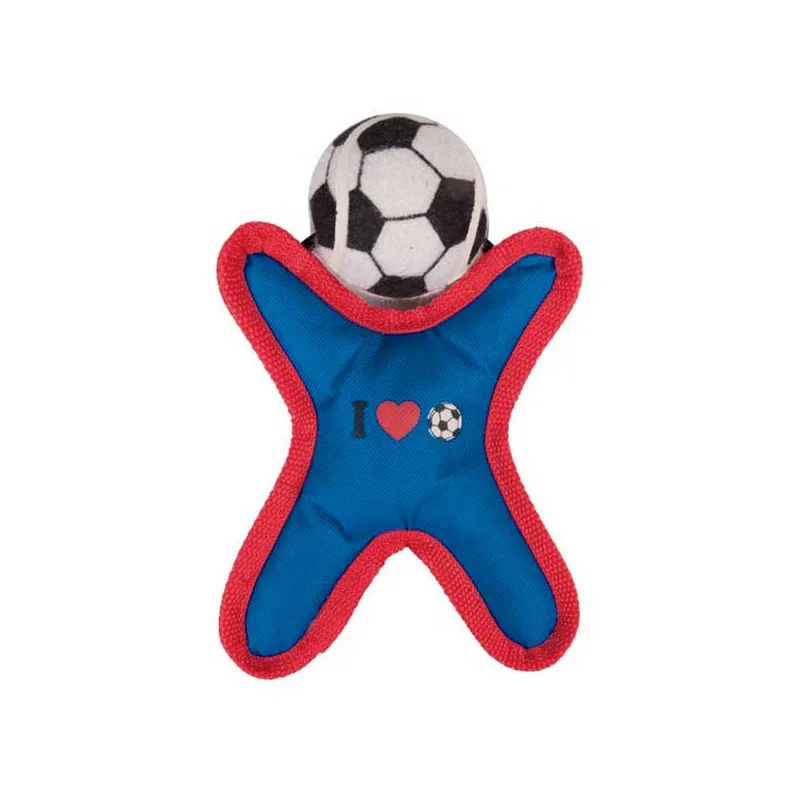 Hundespielzeug & Sport Karlie Flamingo Fußballfigur aus Nylon -...