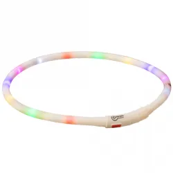 Halsbänder & Leinen Trixie Flash Leuchtring USB aus Silikon - bunt...