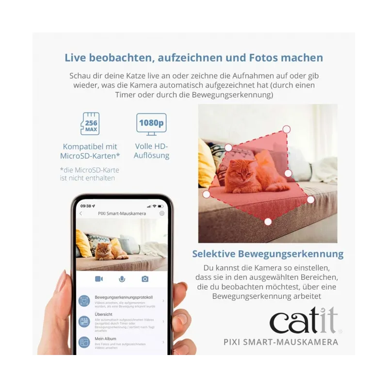 Katzenspielzeug Catit PIXI Smart-Mauskamera jetzt online
