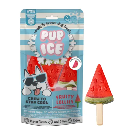 Hundesnacks Pup Ice Fruity Lollies Watermelon S - 3 Stück jetzt online