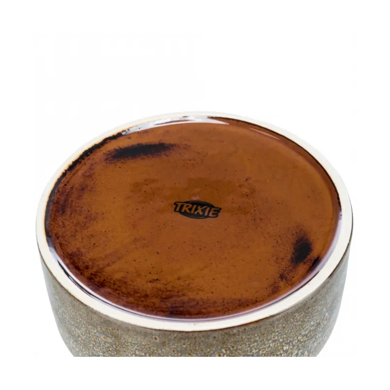 Hundenäpfe & Tränken Trixie Keramiknapf mit Musterung - braun -...