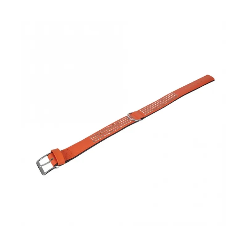 Halsbänder Karlie Vintage Strass Halsband - Mandarine - 3-reihig,...