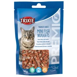Katzensnacks Trixie Premio Trainer Snack Mini Fish Nuggets - 50 g...