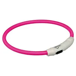 Hundewelt Trixie Flash Leuchtring USB Pink - M-L jetzt online