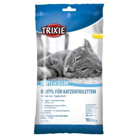 Toiletten & Katzenstreu Trixie 10 Toilettenbeutel L, bis 46 x 59...